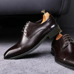 Luxury Designer Italian Style Autumn Polished Elegant Social Shoes Men Business Formal Casual Flat Shoes Men Party Wedding Shoe