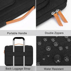 Laptop Bag for 2025 MacBook Air Pro 13 13.3 14 15 15.6 16 inch M5 M4 M3 M2 M1 HP Dell Lenovo Asus Notebook Briefcase Sleeve Case
