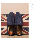 Men Loafers Leather Dress Shoes for Man Slip on Loafers Elegant Shoes Fashion Men's Flats Club Party Shoes Male Zapatos Hombre