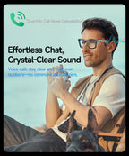 Smart AI Translation Smart Glasses Take Photos Recognizing Objects 4K Camera Bluetooth Music Call Intelligent Recording Glasses