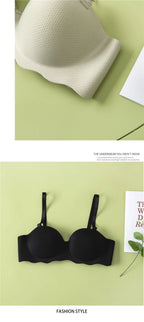 Sleek Supportive Design Children Girls Seamless Bras No Underwire Padded for Small Busts Comfort and Breathable for Active Wear