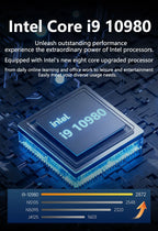 15.6' Intel Core I9 10980HK Windows 11 Pro Laptop Computer 32GB RAM 512GB 1TB 2TB SSD Portable Notebook PC Office Study Laptops