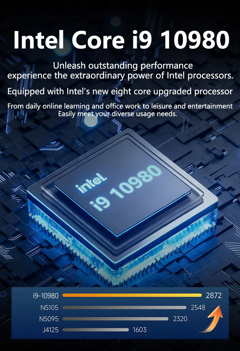 15.6' Intel Core I9 10980HK Windows 11 Pro Laptop Computer 32GB RAM 512GB 1TB 2TB SSD Portable Notebook PC Office Study Laptops