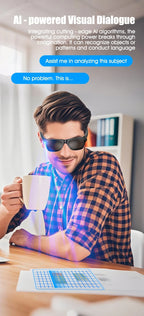 Smart Glasses AI GPT 8K HD Camera Bluetooth Call 260Mah Battery Voice Assistant Translate Identify Objects Smart Glasses