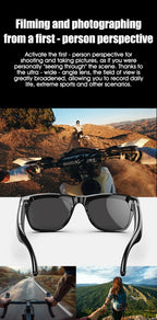 Smart Glasses AI GPT 8K HD Camera Bluetooth Call 260Mah Battery Voice Assistant Translate Identify Objects Smart Glasses