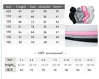 kids Kawaii Elsa Anima Film Pink Hoodies Boys Girls Casual Sweatshirt+Pants 3-12 Years Fashion Top Tracksuit Frozen Set Clothing