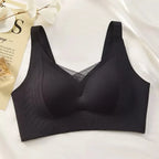 High-quality Soft Support Women's Underwear Is Supported By A Small Breast, Showing A Large, Traceless and Beautiful Back Bra