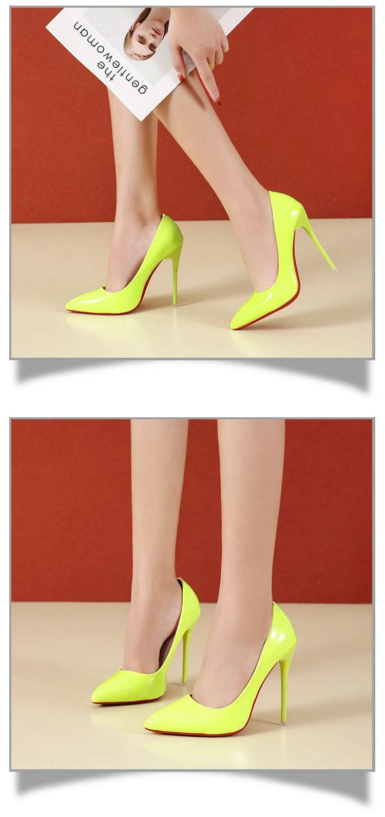 2025 Fashion High Heels 35-45 Plus Size Women Shoes 12cm Thin Stiletto Banquet Wedding Shoes Sexy Pointed Toe Ladies Party Shoes
