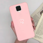 For Xiaomi Redmi Note 9 Pro Max Phone Case Matte Cute Girl Avocado Soft Silicone Cover For Xiaomi Redmi Note 9 Pro Max 9S Bumper