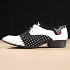 Mens Dress Shoes for Men Lace-Up Fashion Office High Quality Leather Comfy Business Man Formal Shoe Wedding Party Style Footwear