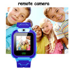 Kids Smart Phone Watch 2G SOS Call Back LBS Location With Math Game 12 Languages Voice Chat Children Waterproof Alarm Clock Toys