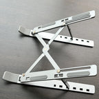Adjustable Laptop Stand Aluminum Alloy Desktop Holder Foldable Portable Bracket for Macbook Air Pro  Notebook Tablet Pad Cooling