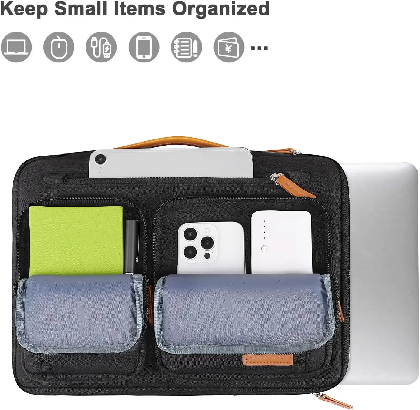 Laptop Bag for 2025 MacBook Air Pro 13 13.3 14 15 15.6 16 inch M5 M4 M3 M2 M1 HP Dell Lenovo Asus Notebook Briefcase Sleeve Case
