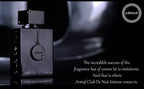 Armaf Club De Nuit Intense Man Eau De Toilette 3.6 Ounce Woody Spicy EDP Perfume Air Type Long Lasting Unisex Cologne Men&Women