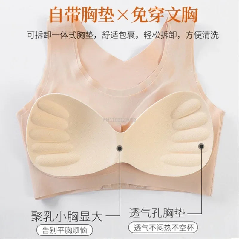 Posture Correction Bras Underwear Women Prevent Hunchback Bra Push Up Brassiere Shockproof Sports Fitness Vest Lingerie Tank
