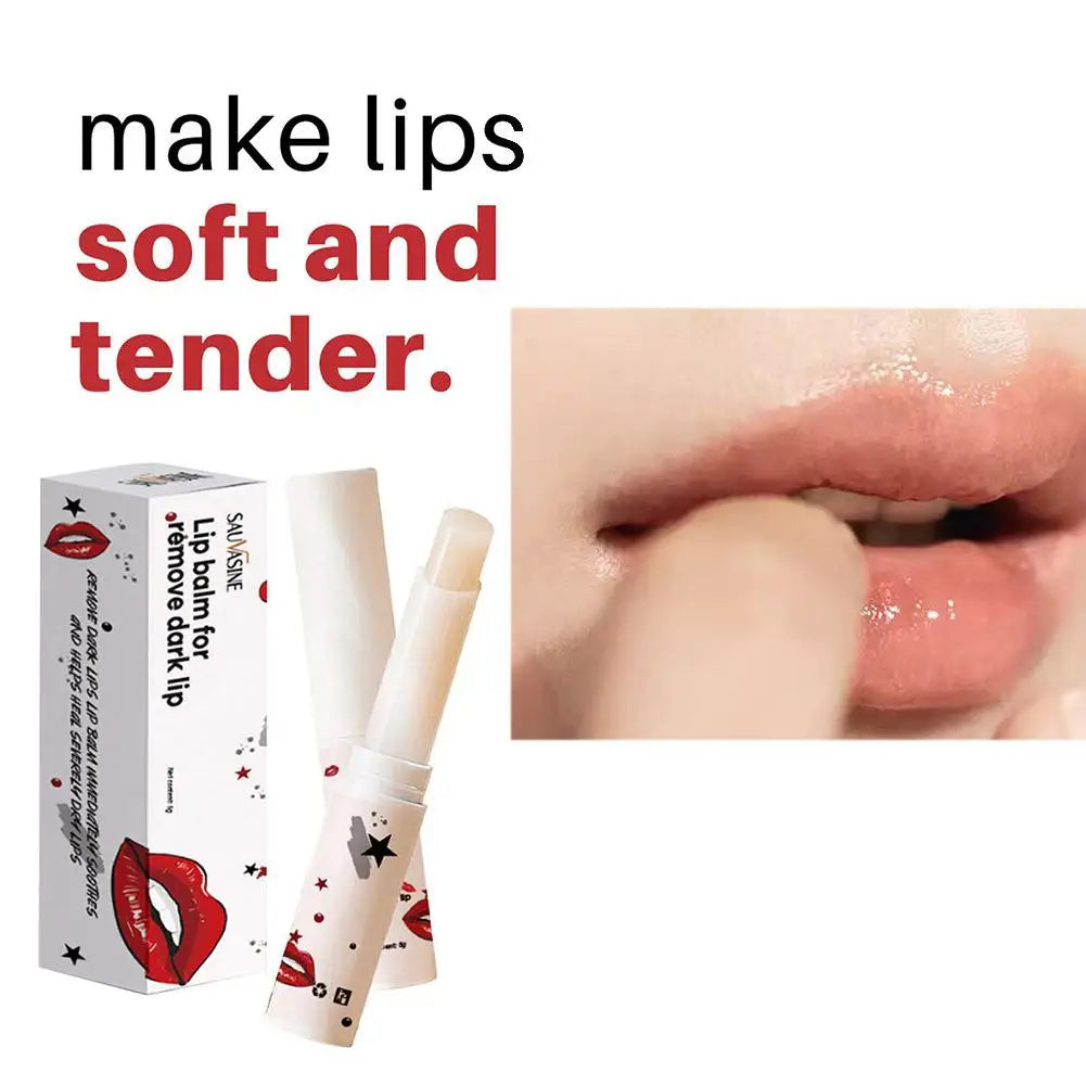 Remove Dark Lip Lip Balm Moisturizing Lightening Melanin Whitening Plumper Extreme Gloss Pink Lips Skin Care For Men Women
