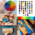 20g Sample Pack Natural Mineral Mica Powder 120+ Colors for DIY Nail Art Soap Candle Dye Makeup Eyeshadow Epoxy Resin Craft