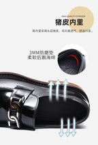 2024 New Shoes For Men Loafers Mens Dress Shoes Leather Shoes Man Male Genuine Leather Social Shoes