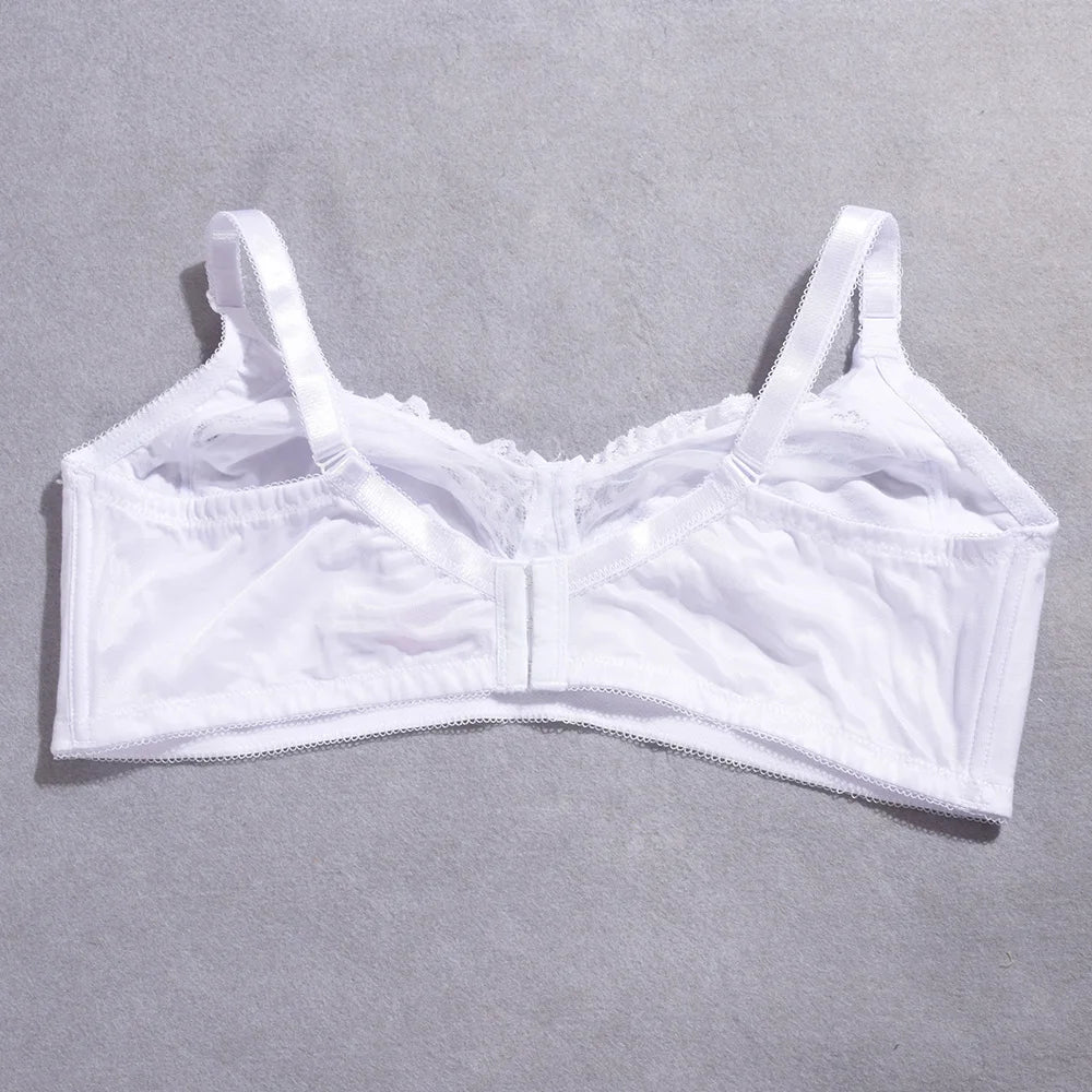 Sexy Bras For Women Lingerie BH Tops Support Bralette Wireless Plus Size Brassiere 40-48 G H Cup