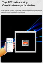 Smart Home Touch Screen 4inch WIFI Android11 bluetooths audio in Wall Amplifier Control Background Music Ceiling Speakers system