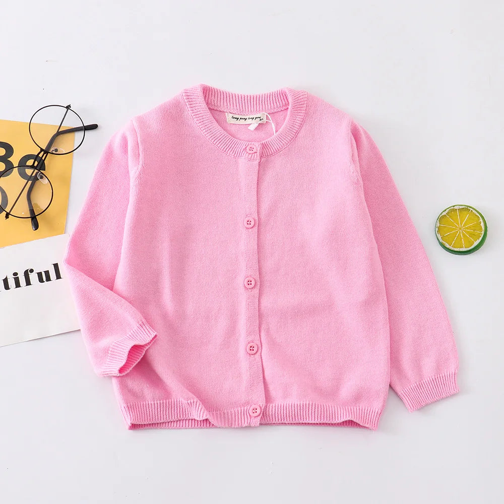 Baby Clothes Boys Cardigan 6 to 9 12 18 24 Months Soft Cotton White Black Gray Light Blue Toddler Girls Sweaters Kids Cardigans