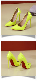 2025 Fashion High Heels 35-45 Plus Size Women Shoes 12cm Thin Stiletto Banquet Wedding Shoes Sexy Pointed Toe Ladies Party Shoes
