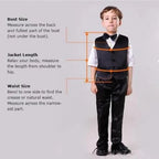 Boy's Beige Suit Set Double Breasted Blazer Pants 2 Pieces Classic kids Wedding Tuxedos Children Party Suits outfits