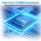 15.6" Laptop Computer PC Windows 11 Intel Core i7 6500U i3 6100U PC Gamer 16GB RAM Fingerprint Unlock Notebook Laptops Backlight