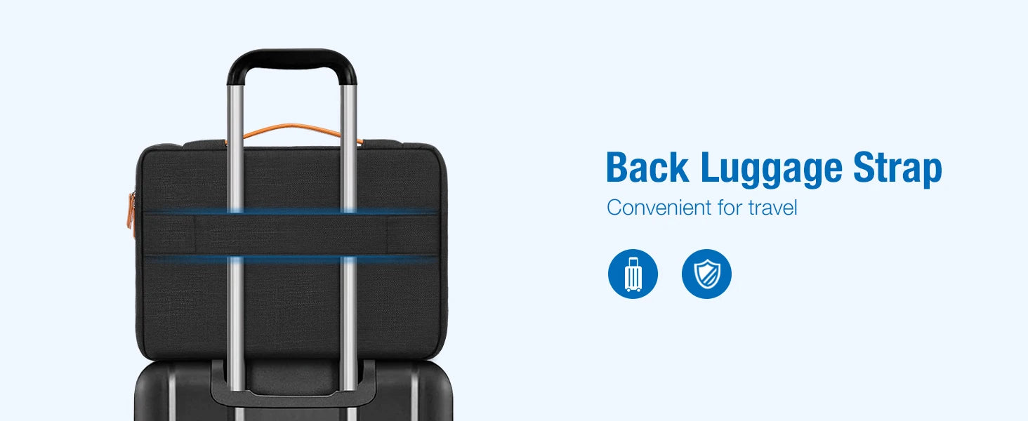 Laptop Bag for 2025 MacBook Air Pro 13 13.3 14 15 15.6 16 inch M5 M4 M3 M2 M1 HP Dell Lenovo Asus Notebook Briefcase Sleeve Case