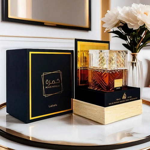 100ml  Arab Perfumes Khamrah Long-lasting Sandalwood and Pine Scent Cologne Men's Luxury Perfume Gift