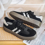 Men's Trendy Popular Leisure Shoes Versatile Soft Leather for Men Sneakers Man Low-top Wear-resistant Sports Walking Footwear