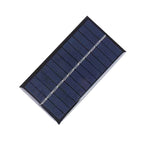 Smart Electronics Solar Panel 1W 5V Electronic DIY Small Solar Panel For Cellular Phone Charger Home Light Toy