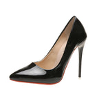 2025 Fashion High Heels 35-45 Plus Size Women Shoes 12cm Thin Stiletto Banquet Wedding Shoes Sexy Pointed Toe Ladies Party Shoes
