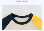 2-8T Toddler Kid Baby Boys Clothes Summer Cotton Top Infant Short Sleeve T Shirt Fashion Cute Tee Boys Tshrit Outfits