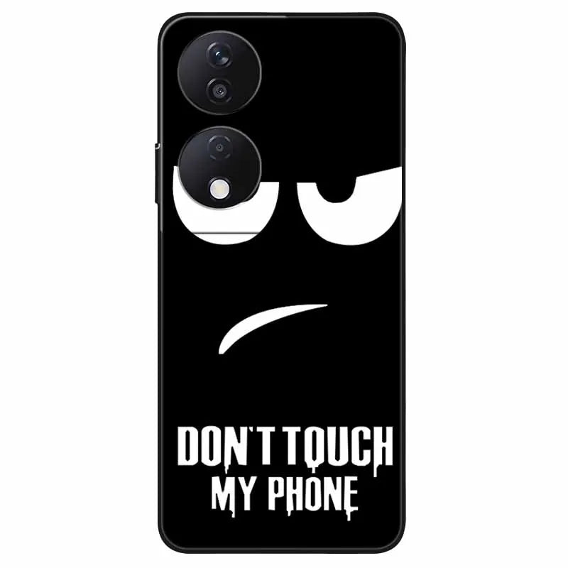 For Honor 90 Smart 5G Case 6.8'' Animal Painted Wolf Lion Silicon Phone Cover For Honor 90 Smart TPU Coques Protect Shell Capa