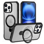 For Magsafe Wireless Charge Fold Magnetic Stand Phone Case For iPhone 15 16 17 Pro Max 16E 14 13 12 11 Anti-slip Bumper Cover