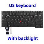 US Italian German French UK Backlit Laptop Keyboard For Lenovo Thinkpad T14s Gen2 P1 Gen4 X1 Extreme Hermit 4th 2021