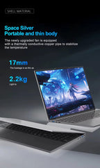 15.6“ Gaming Laptop Computer Wins 11 Intel Core i9 8950HK i3 6100 16GB RAM 1TB SSD Fingerprint Unlock Notebook Laptop Backlight