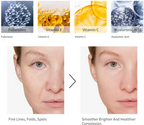 35Capsules Fullerene Anti-Aging Powder Capsule Face Serum Firming Fade Fine Lines Vitamin C Whitening Dark Spot Remover Skin
