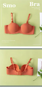 Sleek Supportive Design Children Girls Seamless Bras No Underwire Padded for Small Busts Comfort and Breathable for Active Wear