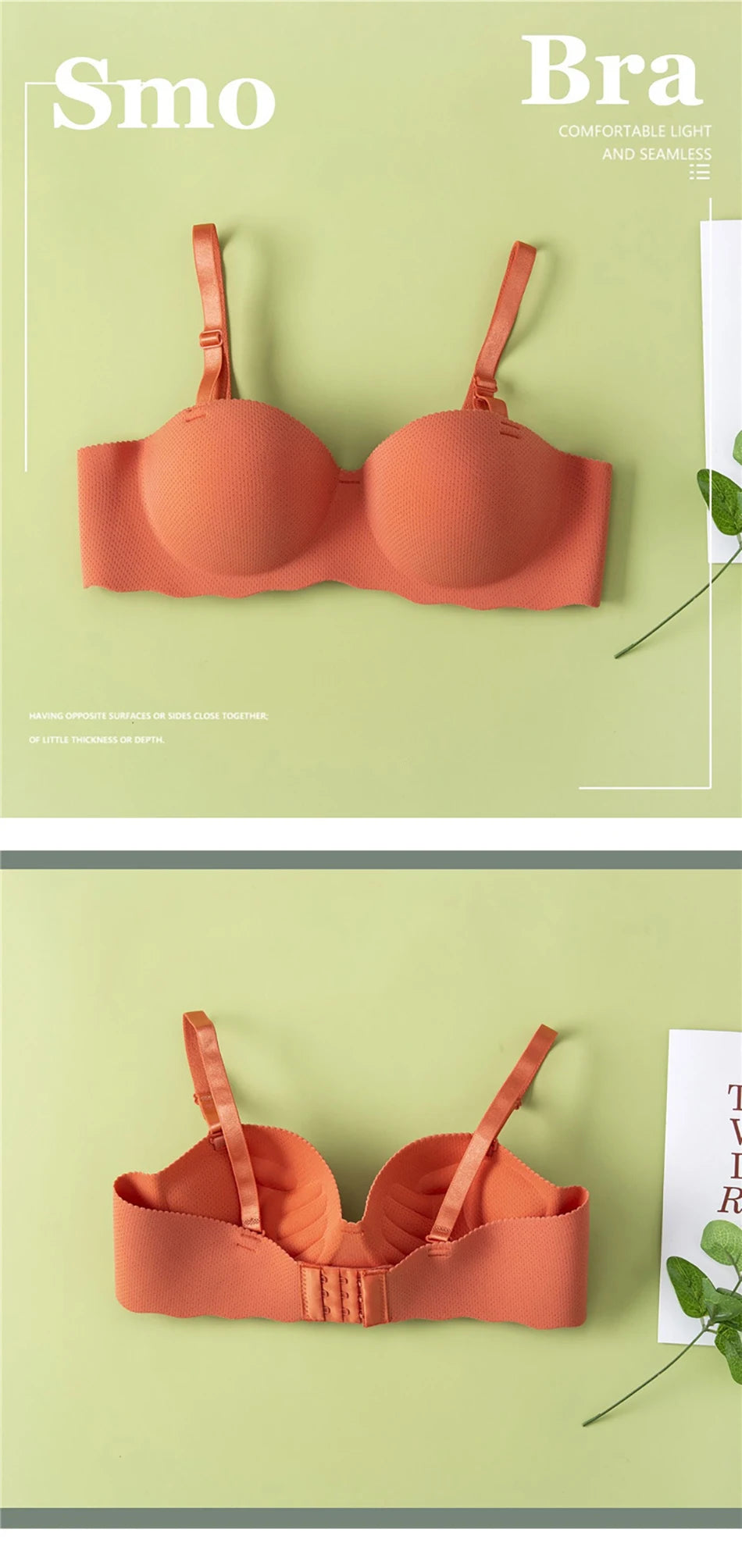 Sleek Supportive Design Children Girls Seamless Bras No Underwire Padded for Small Busts Comfort and Breathable for Active Wear