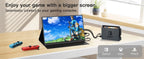LANLIPU14`15.6`16 inch Portable Monitor FHD 1200P USB-C HDMI External Second Screen for Mac Laptop PC Switch Xbox PS4/5 Xbox