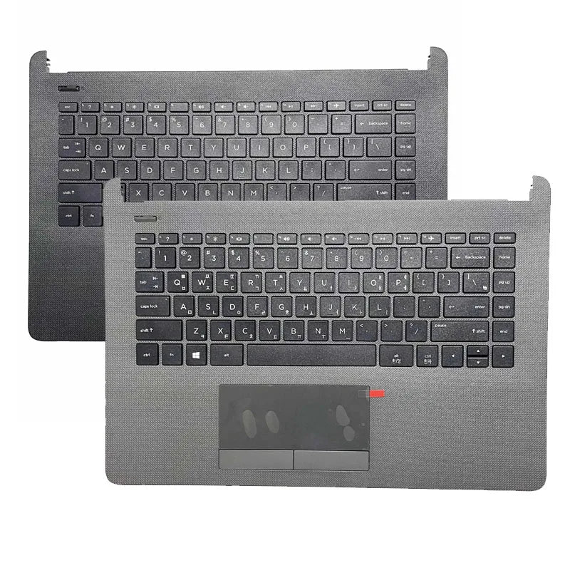 New Laptop US/LA/KOR Keyboard For 14-BS BW 14g-BR 240G6 TPN-Q186 Q187 Palmrest Upper Cover Replacement Keyboard Casing