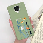 For Xiaomi Redmi Note 9 Pro Max Phone Case Matte Cute Girl Avocado Soft Silicone Cover For Xiaomi Redmi Note 9 Pro Max 9S Bumper