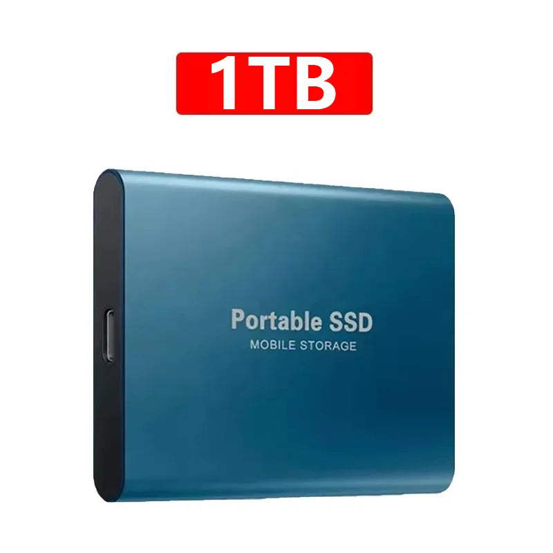 Metal Casing HDD 16TB External Hard Drive Type-C USB3.2 Solid State Hard Disk 2TB 4TB Mobile Storage Device For PC MAC Laptop