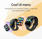 Smart Watch Hebrew Language 1.85inch Full Touch Screen Make/Answer Phone Calls Notification Reminder Smartwatch For Android IOS