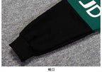 2025 autumn winter children Boy Clothes Teenager tracksuit letters Hooded Top Shirts Sweatshirt + Ankle-tie Pant 8 10 11 12 year
