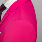 New Men Pure Color Formal Business Social Office Suit Slim Fit Jacket Male Wedding Dance Party Tuxedo Dress Simple Blazers Homme