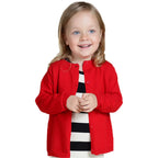 Baby Clothes Boys Cardigan 6 to 9 12 18 24 Months Soft Cotton White Black Gray Light Blue Toddler Girls Sweaters Kids Cardigans