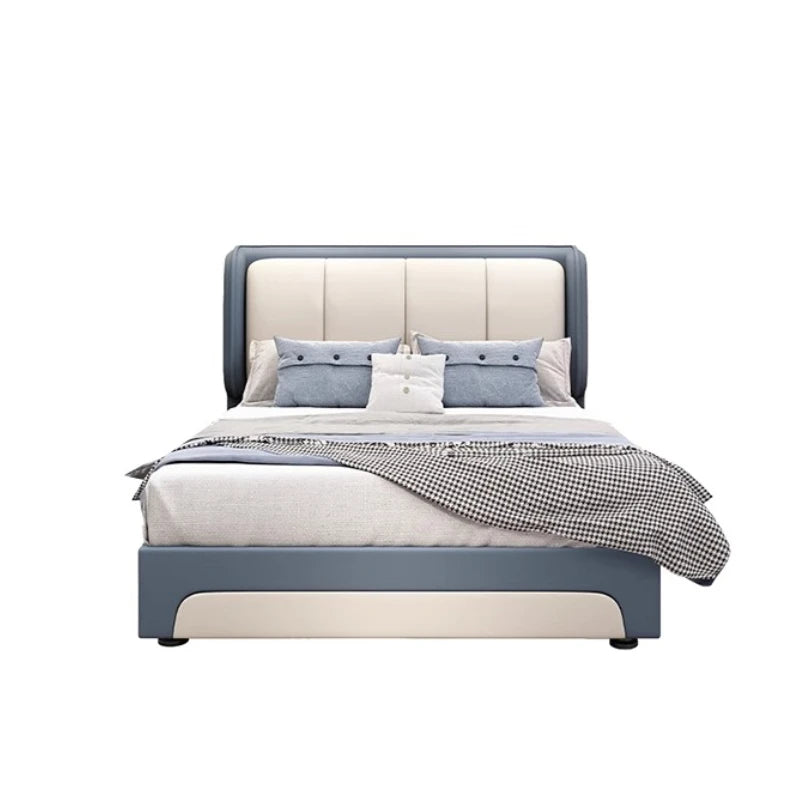 Upholstered Bedroom Bed Cute Aesthetic Children Single Bed Nightstands French Frame Muebles Para El Hogar Home Accessories